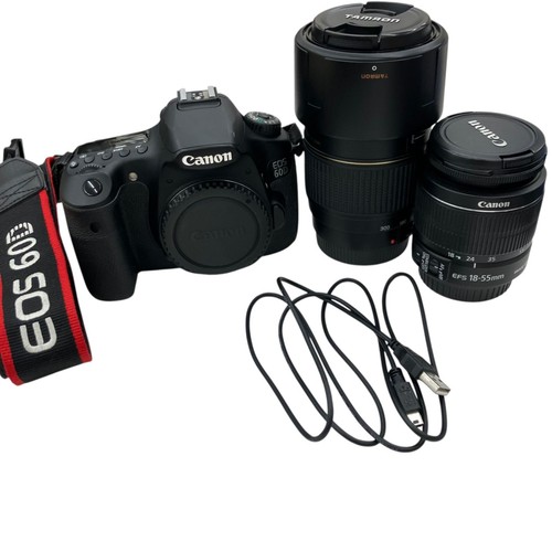Canon eos60d fotocamera reflex - fotocamera,
