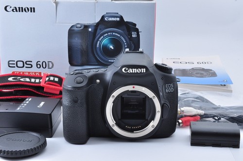 Canon eos 60d 18mp aps - canon, aps-c